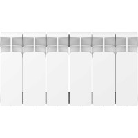 Биметаллический радиатор RIFAR BASE 200 06 секц. бок. R-BA-200-06