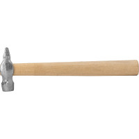 Слесарный молоток Без бренда 400 г,круглый боек,деревянная ручка 10239