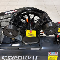 Поршневой компрессор Сорокин 8атм, ресивер 100л 13.8