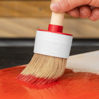 Круглая кисть MTX №16, натуральная щетина, деревянная ручка// 82086