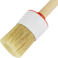 Круглая кисть MTX №16, натуральная щетина, деревянная ручка// 82086
