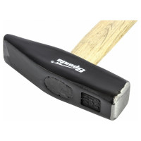 Слесарный молоток SPARTA 600 г,квадратный боек, деревянная рукоятка// 102125