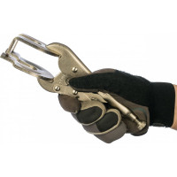 Ручные тиски "струбцина" с U-образным спаренным захватом для сварочных работ Jonnesway P38M09A 230 мм 47524