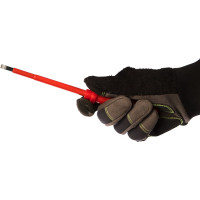 Изолированная отвертка CrV 1000V SL 5х125мм FIT 55803