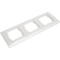 Трехместная рамка Volsten V01-18-A31-M Magenta Perl, 10055