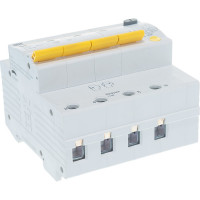 Автоматический выключатель дифференциального тока IEK 4п 6.5мод. C 40A 30mA тип AC 4.5kA АД-14 ИЭК MAD10-4-040-C-030