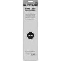 Набор универсальных торцевых головок (Spline; 1/2"; 10-22 мм; 10 шт.) MATRIX 13597