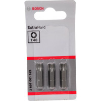 Бита (25 мм; 3 шт) TORX T40 XH Bosch 2607001625