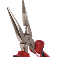 Прямые никелированные длинногубцы 180 мм MATRIX NICKEL 17166