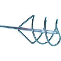 Мешалка металлическая оцинкованная Профи (80х400 мм) для дрелей FIT IT 04212