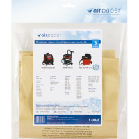 Мешок-пылесборник бумажный 3 шт. (до 36 л) AIR Paper P-308/3
