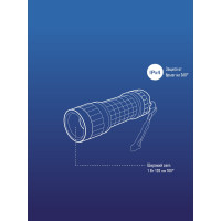 Фонарь, 3хR03.5хLED, КОСМОС LED 2079B KOC2079BLED