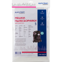 Мешки-пылесборники синтетические для пылесоса, EURO Clean Euroclean 5 шт EUR-3041/5
