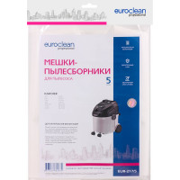 Мешок-пылесборник синтетический (5 шт) для промышленных пылесосов до 22 литров EURO Clean EUR-217/5