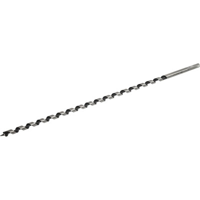 Сверло спираль Левиса (10х450 мм) по дереву Uragan 29465-450-10
