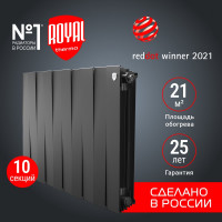 Радиатор Royal Thermo PianoForte 500/Noir Sable - 10 секц. НС-1176328