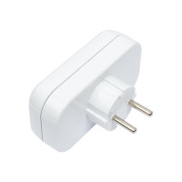 Блок на 2 гнезда TDM ELECTRIC 2П б/з плоский 6А 250B SQ1806-0025