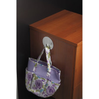 Хромированный крючок на силиконовом креплении СИЛА Ф10 см СЕРЕБРО, до 2,5 кг СПЕЦ Б0002532