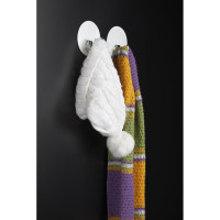 Хромированный крючок на силиконовом креплении СИЛА Ф10 см СЕРЕБРО, до 2,5 кг СПЕЦ Б0002532