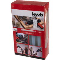 Клеевые стержни прозрачные (50 шт; 11х200 мм) KWB 5393-50