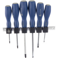 Набор силовых отвёрток 6шт МАСТАК 04-6GRB