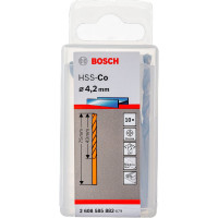 Сверло HSS-Co Standardline (10 шт; 4.2х75 мм; DIN 338) по металлу Bosch 2608585882