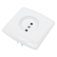 Розетка, белая 2П 10А 250В TDM ELECTRIC Онега SQ1805-0015