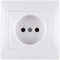 Розетка, белая 2П 10А 250В TDM ELECTRIC Таймыр SQ1814-0011