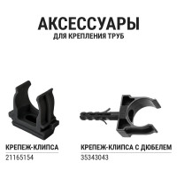 Гофра для кабеля 20мм ПНД безгалогенная (HF) с зондом TDM ELECTRIC 100 метров легкая черная SQ0413-0002