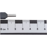 Штыревой втулочный изолированный наконечник TDM ELECTRIC двойной НШвИ 2 4,0х12 100 шт SQ0521-0010