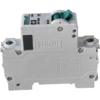 Автоматический выключатель (АВ) DEKraft ВА-101, 1 Р, хар-ка C, 3 А, 4.5 кА 11051DEK