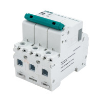 Автоматический выключатель (АВ) DEKraft ВА-101, 3 Р, хар-ка C, 6 А, 4.5 кА 11076DEK