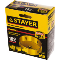 Коронка универсальная биметаллическая PROFESSIONAL (102х38 мм; 5/8'') STAYER 29547-102