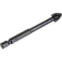 Сверло "PROFI" 10мм по керамике и стеклу, с четырьмя режущими лезвиями STAYER 2985-10_z*01