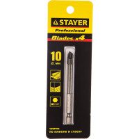 Сверло "PROFI" 10мм по керамике и стеклу, с четырьмя режущими лезвиями STAYER 2985-10_z*01