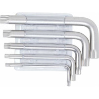 Набор Г-образных ключей (SPLINE, M5-M12, 5 предметов) KING TONY 20505PR01