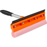 Щетка для мытья стекол Airline AB-M-04 с поролоном и водосгоном компактная 30 см