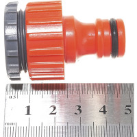 Штуцер для шланга (1/2"; 3/4") QUATTRO ELEMENTI 645-945