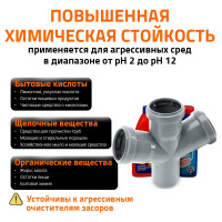 Крестовина Ostendorf HTDA 110/50/50x45 115540