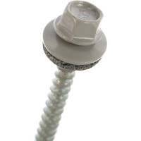 Кровельный саморез Kenner 4,8х70 RAL7004 серый 100шт ск707004ф