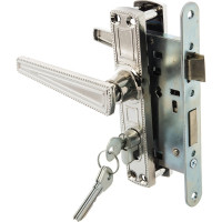 Врезной замок ЗЕНИТ Зенит-ЗВ4-3.01 хром 11166