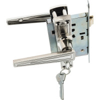 Врезной замок ЗЕНИТ Зенит-ЗВ4-3.01 хром 11166