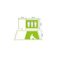 Палатка автоматическая трехместная Norfin PELED 3 NF NF-10405