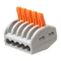 Универсальная строительно-монтажная клемма СК 5х2.5мм 10шт MasterProf ЭТ.120023.10