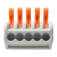 Универсальная строительно-монтажная клемма СК 5х2.5мм 10шт MasterProf ЭТ.120023.10