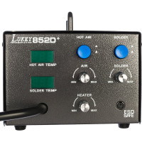 Паяльная станция с цифровым индикатором температуры LUKEY-852D+ 12-0042-4