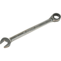 Набор комбинированных трещоточных ключей (8-24 мм, чехол из теторона, 12 предметов) KING TONY 12112MRN