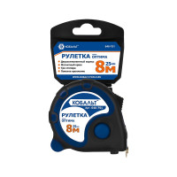 Рулетка Оптима (8м x 25мм) КОБАЛЬТ 646-751
