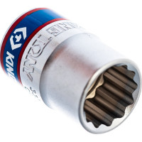 Торцевая стандартная двенадцатигранная головка 3/8", 12мм KING TONY 333012M