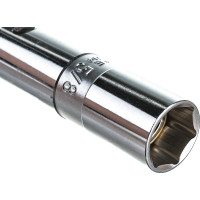 Свечной карданный Т-образный магнитный ключ 16мм, 5/8", 450мм JTC-3649